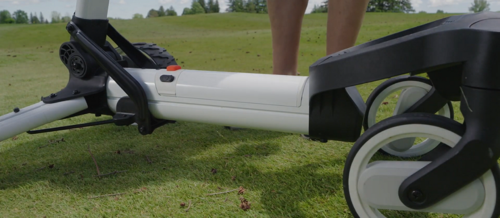 Axglo electric golf push cart battery