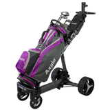 Axglo E5 Electric Golf Trolley Push Cart with complete set