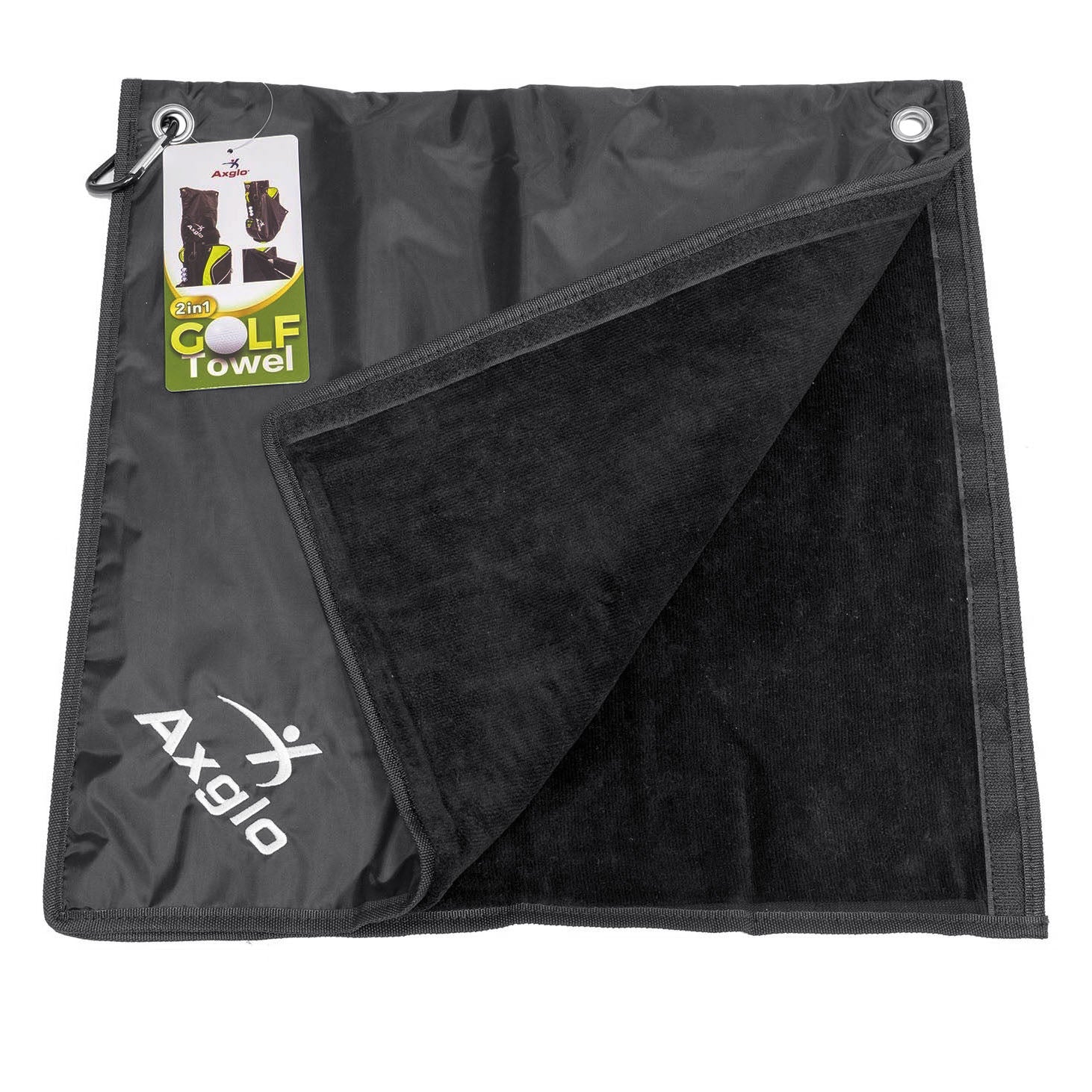 Axglo Golf Rain Hood Towel 2in1