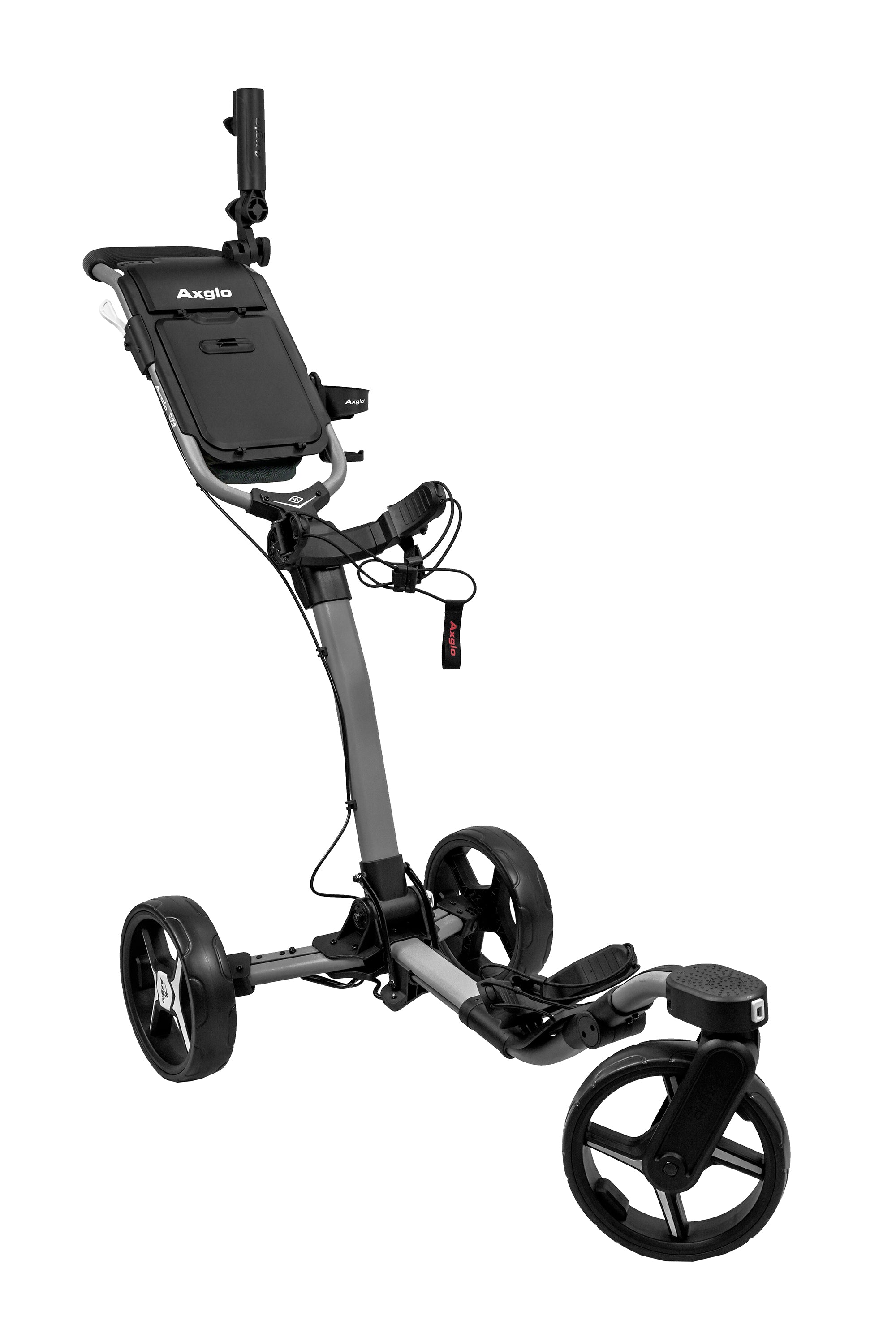 Axglo V3 Golf Push Cart (grey/grey)