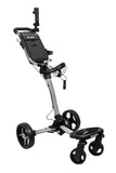 Axglo Flip n' Go Pro Golf Push Cart (silver/grey)