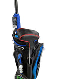 Axglo Golf Cart Bag - Blue/Black - oversized grip