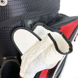 Axglo Golf Cart Bag - Red/Black - glove holder