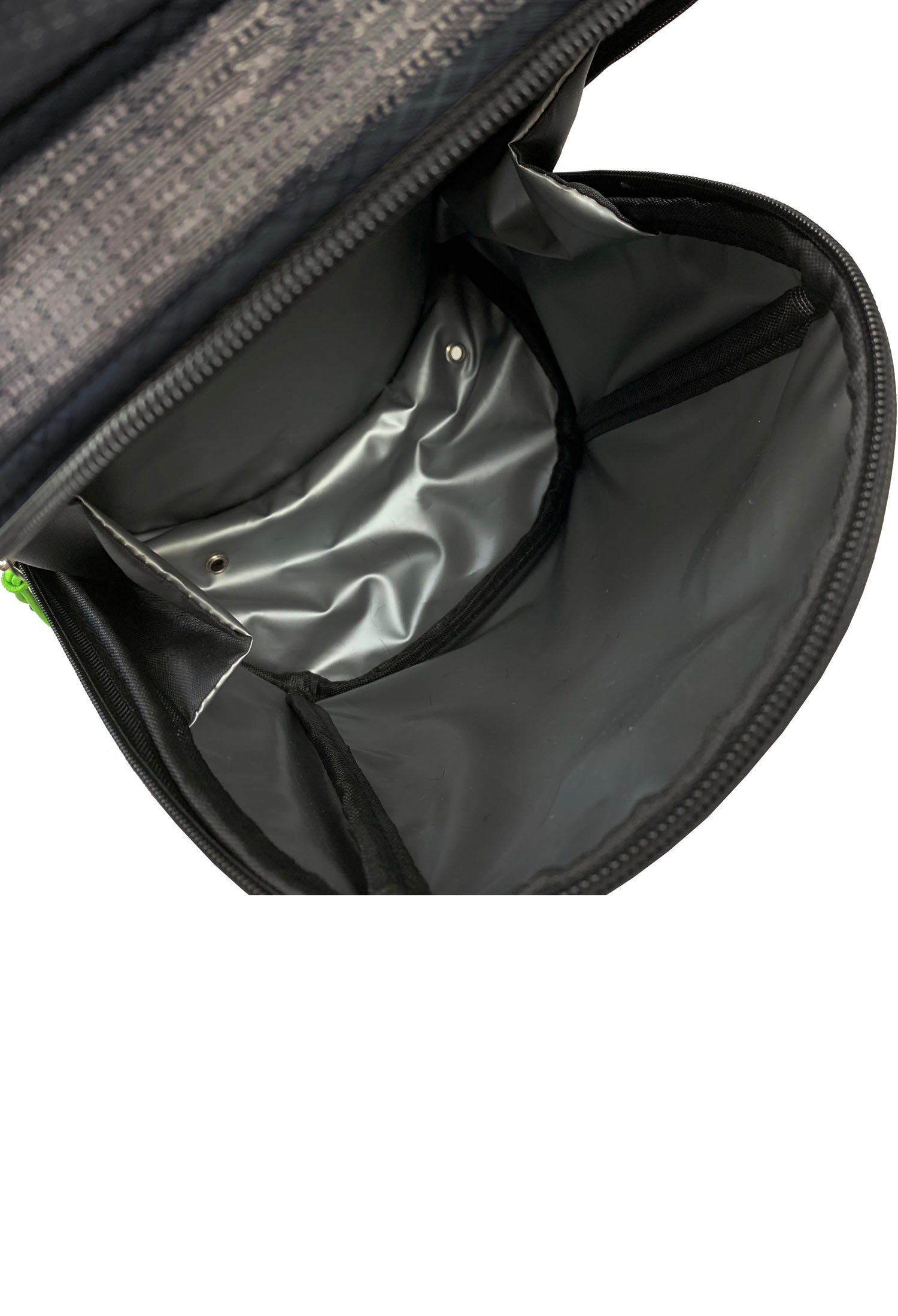 Axglo Golf Cart Bag - Green/Grey with cooler bag