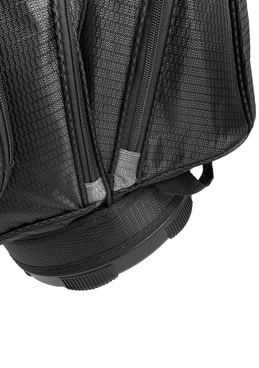 Axglo Golf Cart Bag - Grey/Grey - no slip foot pad