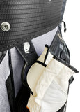 Axglo Golf Cart Bag - Grey/Grey with glove holder