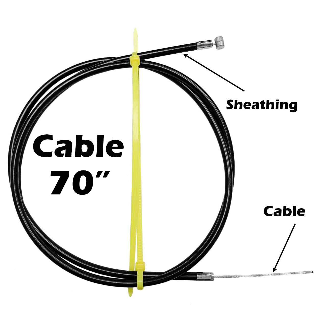 Axglo Brake Cable 70"