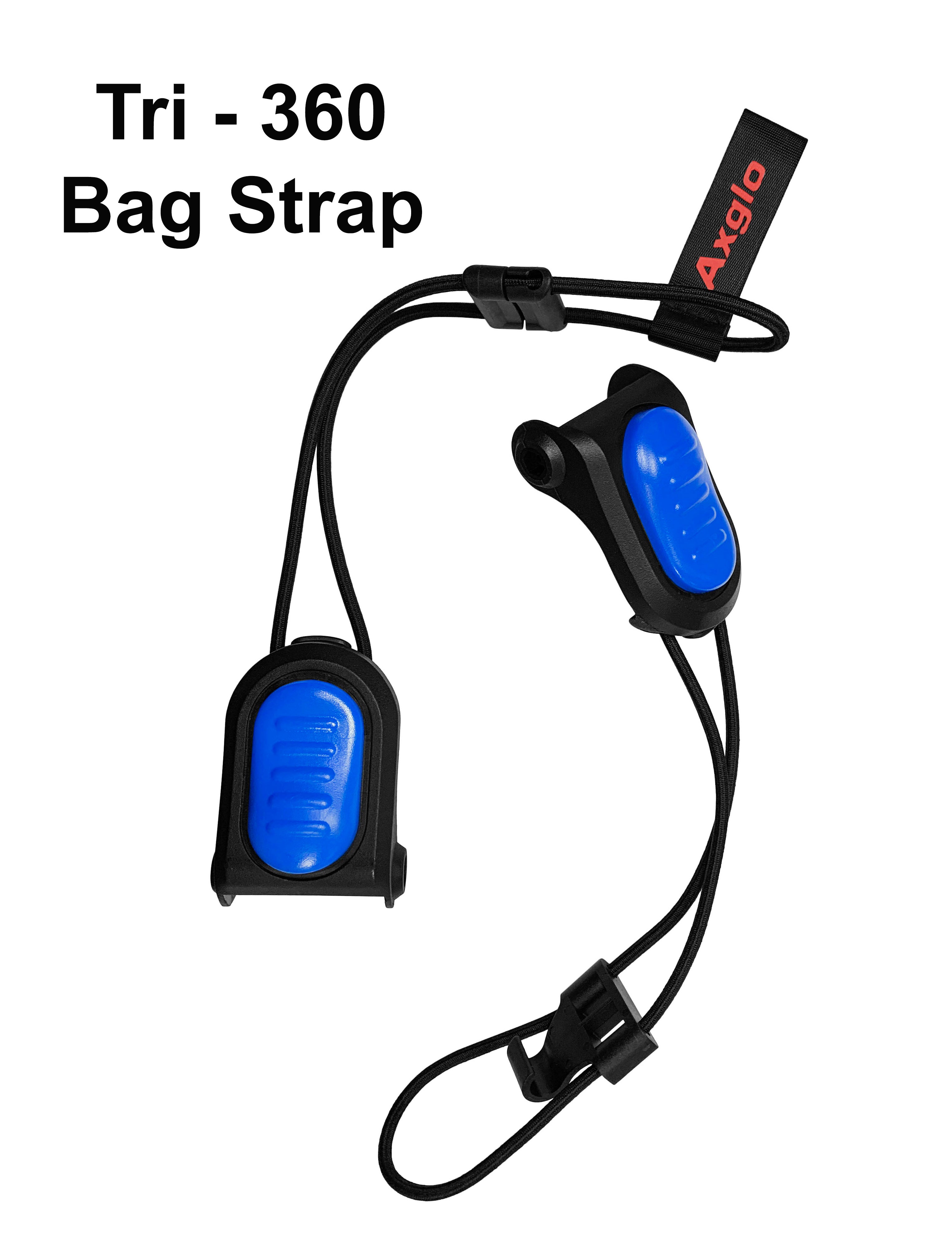 Axglo Blue Bag Holder Straps - One Pair