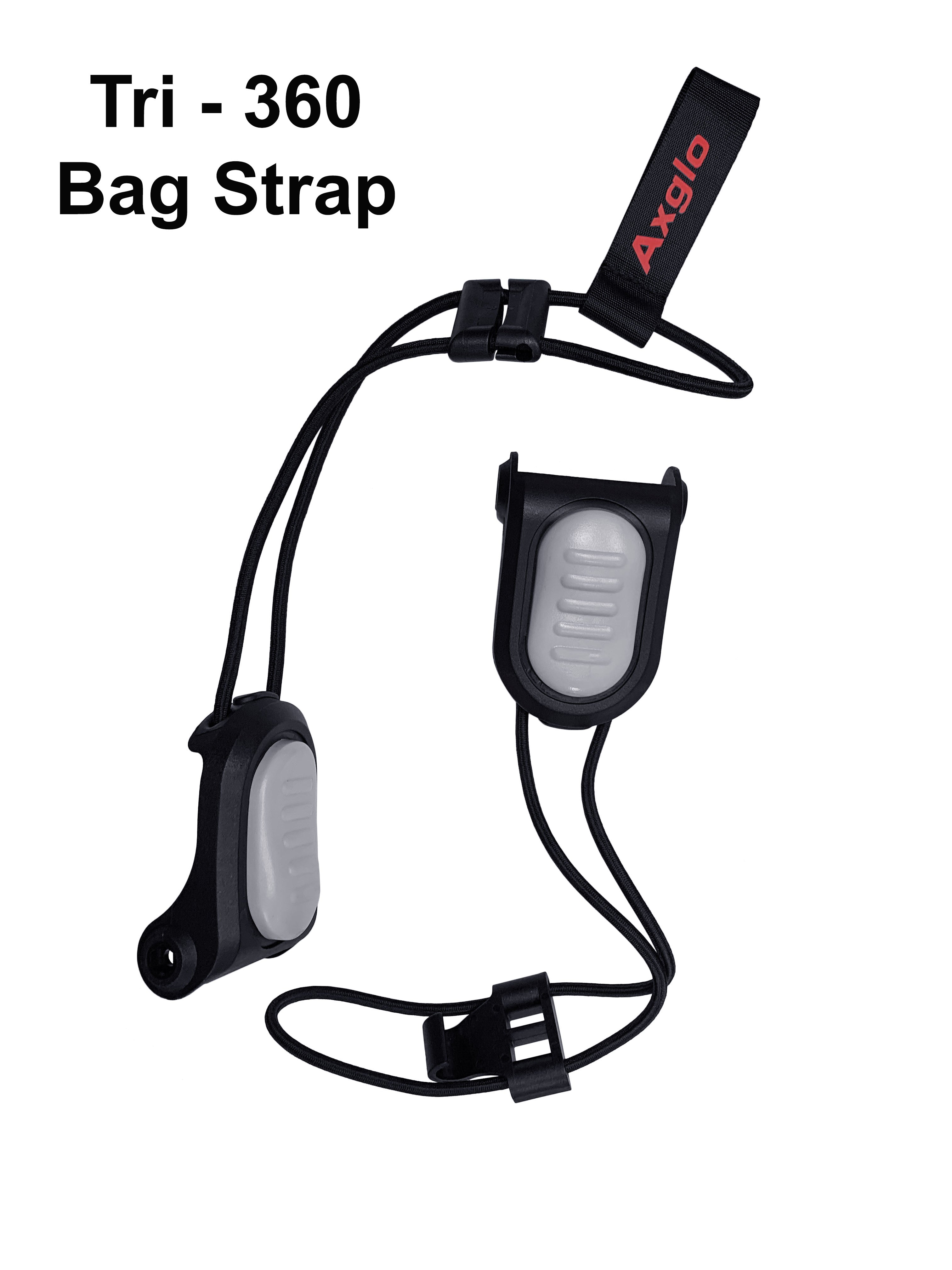 Axglo  Grey Bag Holder Straps - One Pair