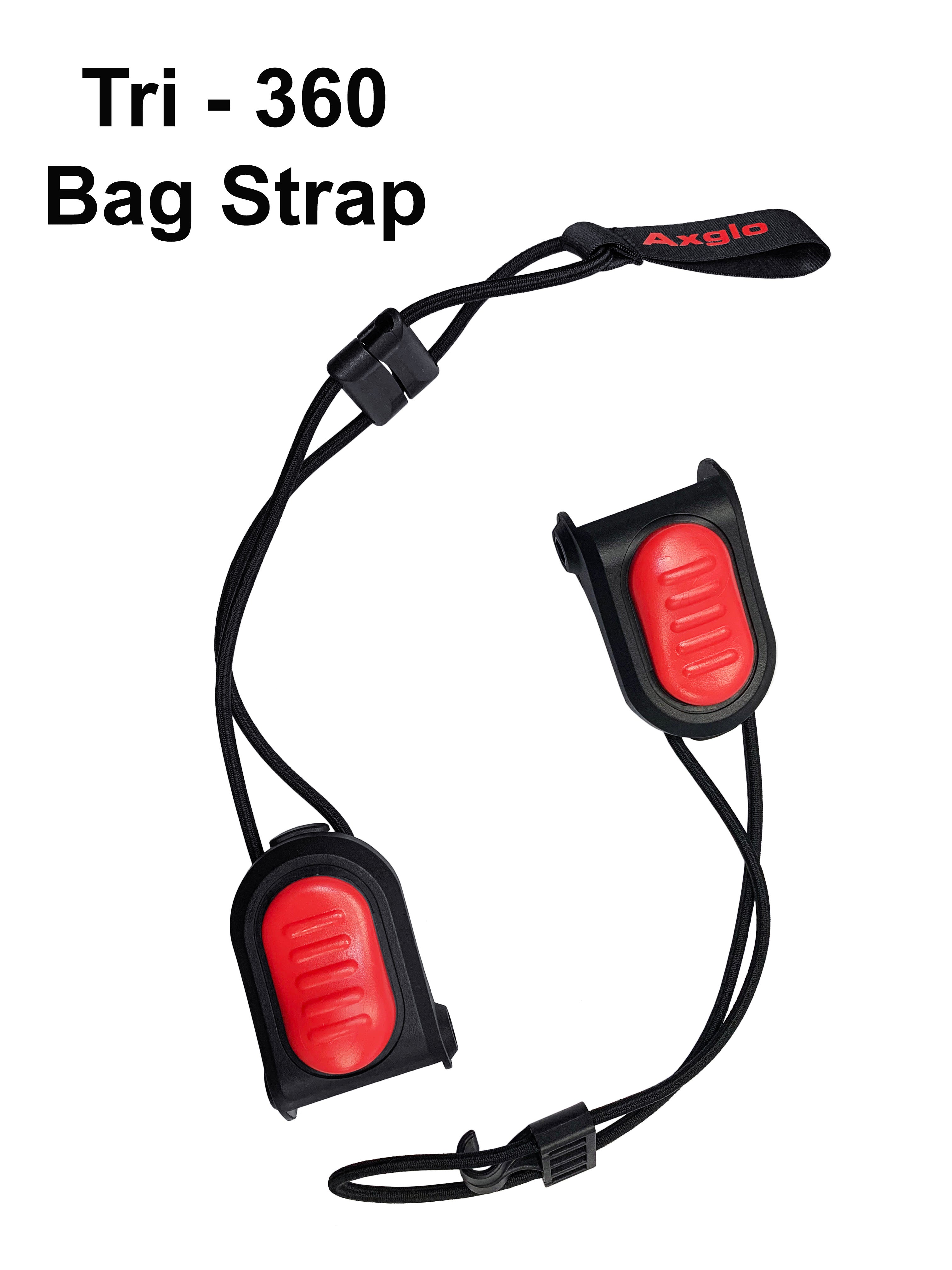 Axglo Red Bag Holder Straps - One Pair