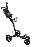 Axglo V2 Golf Push Cart (black/green)