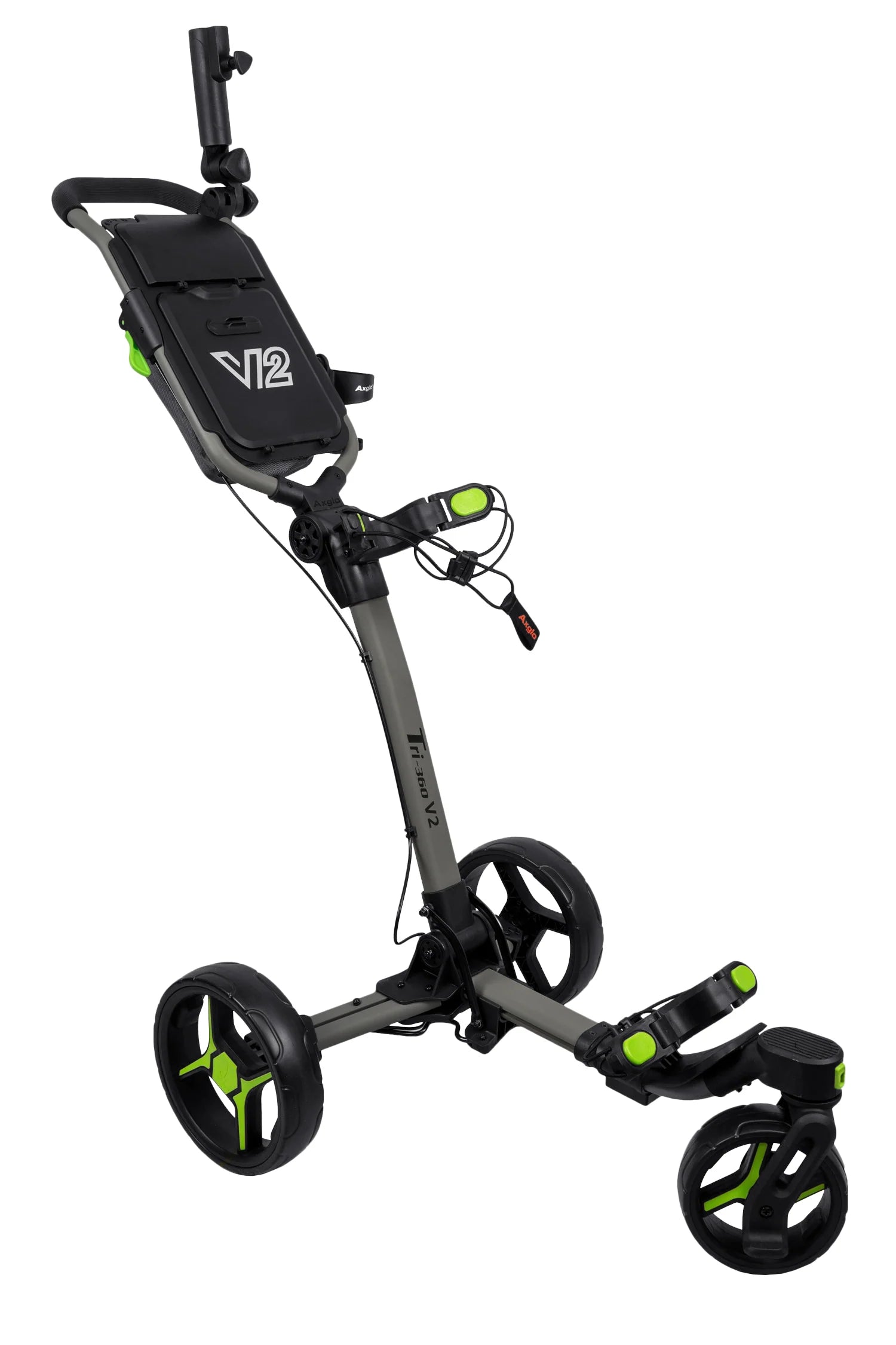 Axglo V2 Golf Push Cart (grey-green)