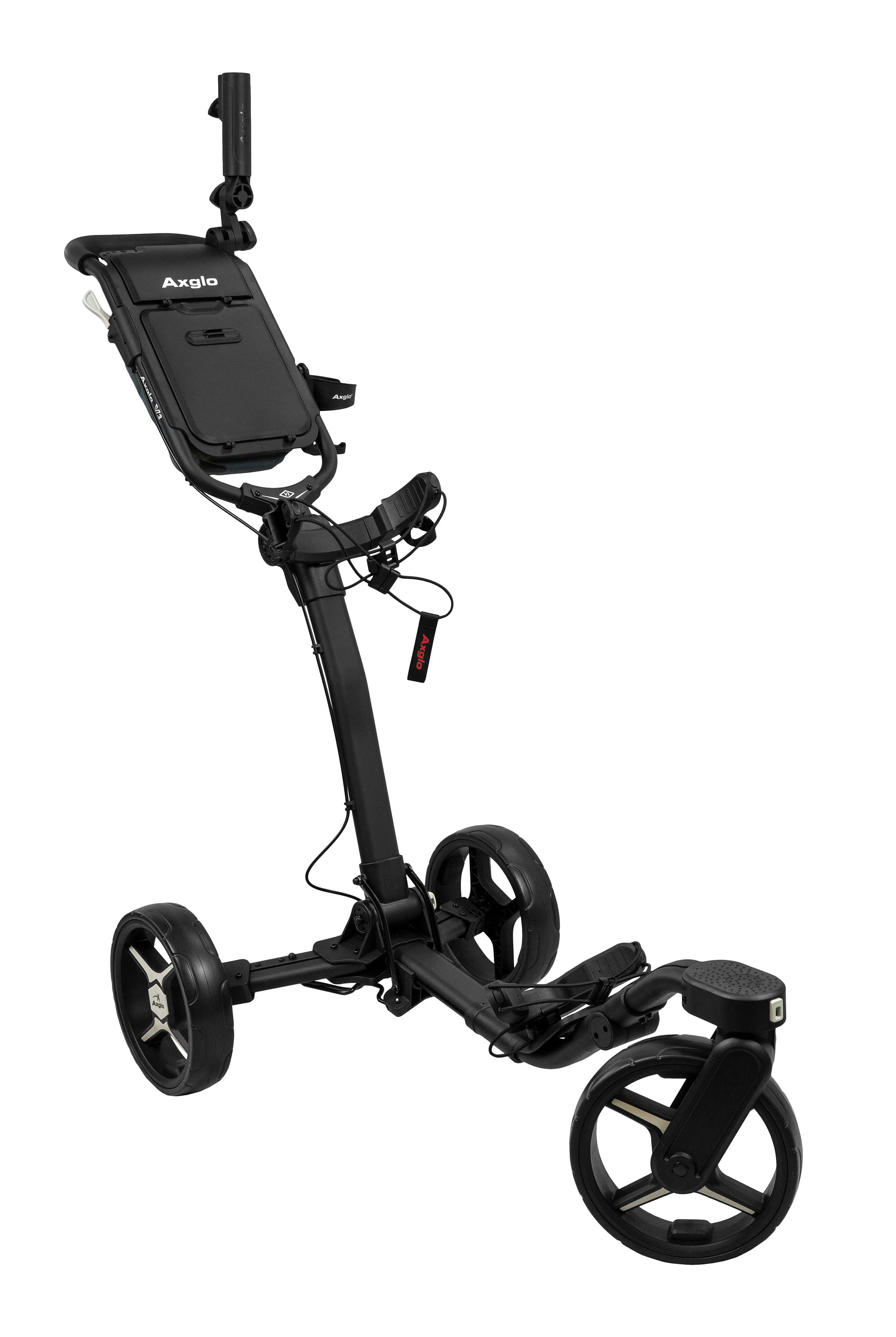 Axglo V3 Golf Push Cart (black/grey)