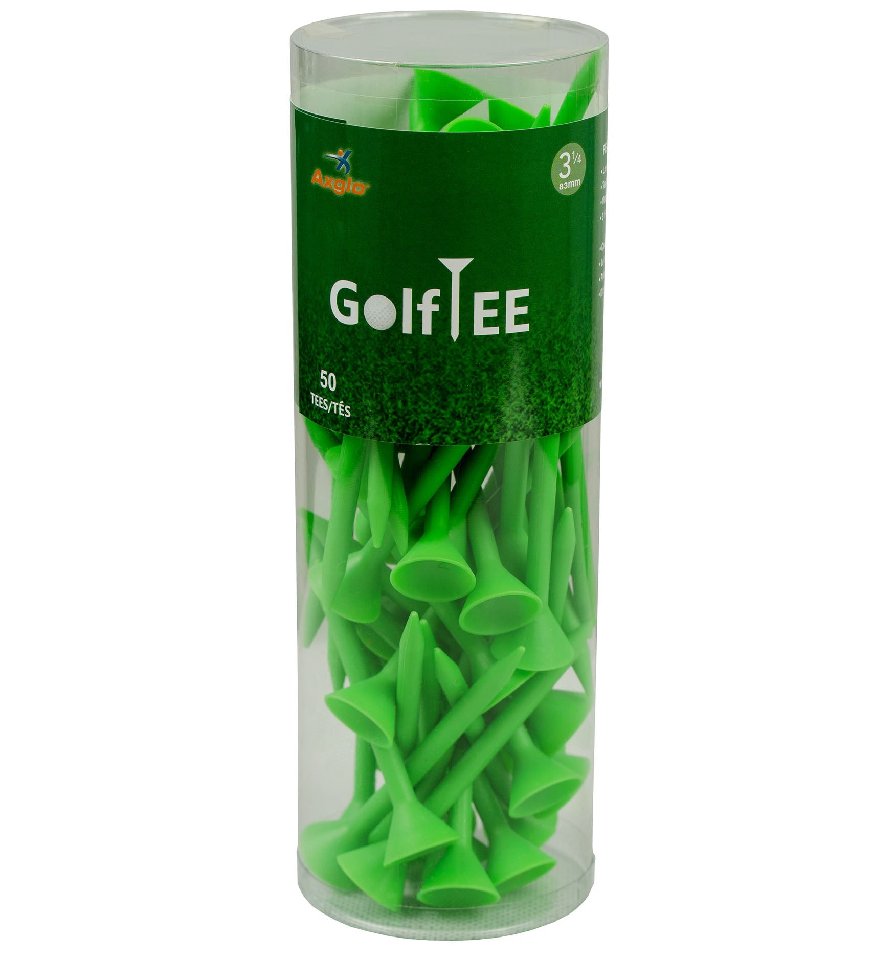 Axglo Golf Tees (50pc) - green
